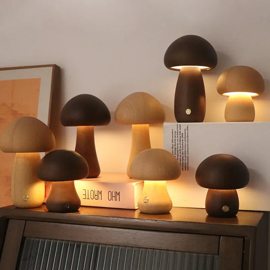 LuminaShroom™ - Elegante Draadloze Tafellamp