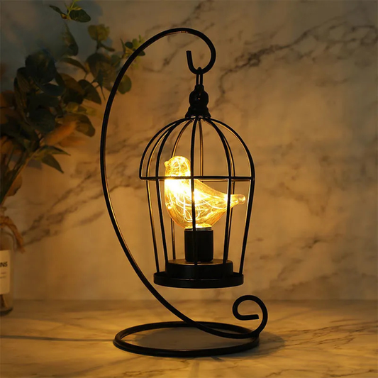 Vogelkooi Lamp™ - "Een Lichtpuntje met een Vleugje Natuur